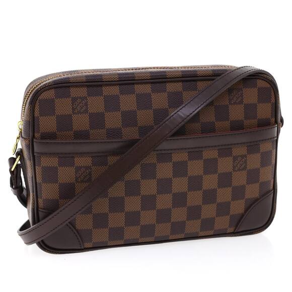 LOUIS VUITTON Damier Ebene Trocadero 27 Shoulder Bag N48085 - Picture 1 of 16